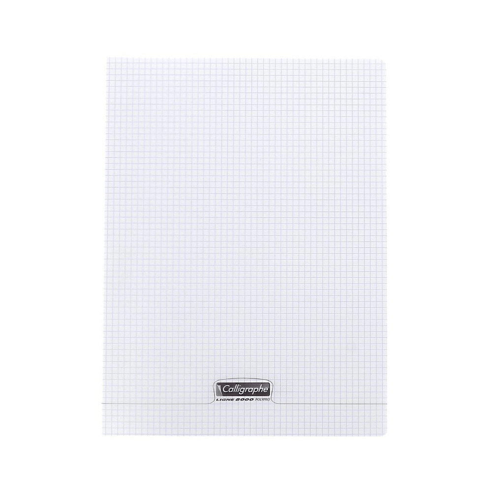 CALLIGRAPHE Cahier Piqué Calligraphe 8000 Incolore A4 96P 5x5