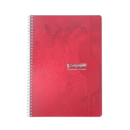 CALLIGRAPHE Cahier Spirale Calligraphe 7000 A4 100P Grands Carreaux