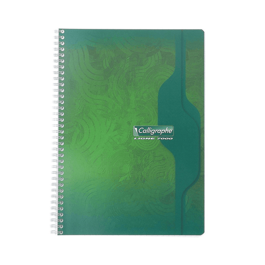 Cahier Spirale Calligraphe 7000 A4 100P Grands Carreaux — Alpha 55 Maroc