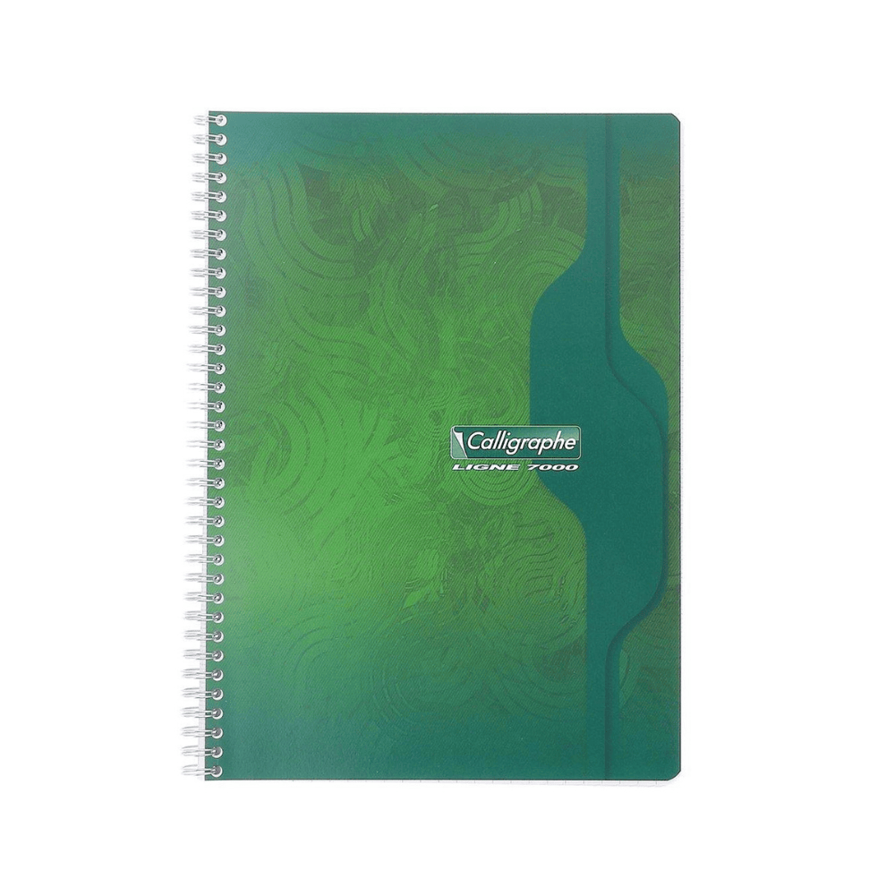 CALLIGRAPHE Cahier Spirale Calligraphe 7000 A4 180P Grands Carreaux
