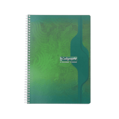 CALLIGRAPHE Cahier Spirale Calligraphe 7000 A4 180P Grands Carreaux