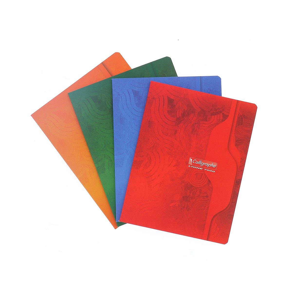 CALLIGRAPHE Calligraphe 7000, cahier piqué 17x22 cm 192p séyès 70g