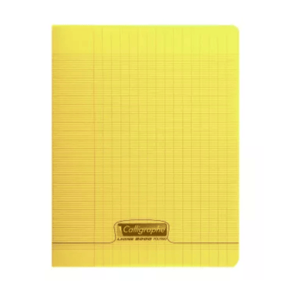 CALLIGRAPHE Jaune Cahier Piqué Calligraphe 8000 Incolore 48P Séyès