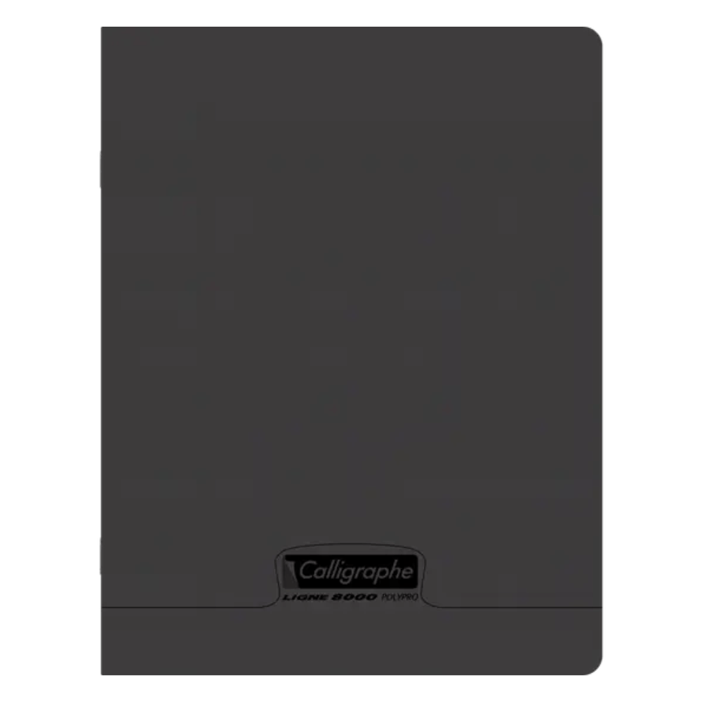 CALLIGRAPHE Noir Cahier Piqué Calligraphe 8000 Incolore 48P Séyès