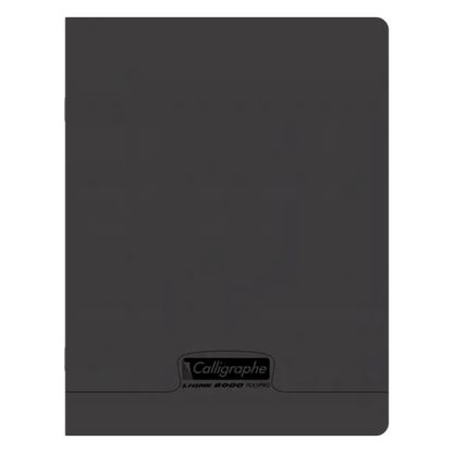 CALLIGRAPHE Noir Cahier Piqué Calligraphe 8000 Incolore 48P Séyès