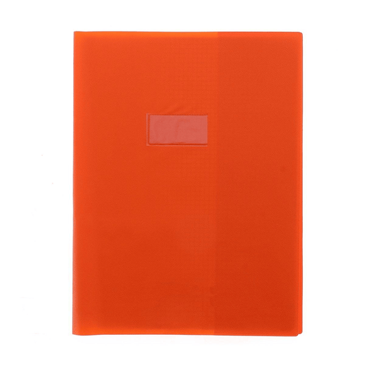 Protège-Cahier Calligraphe 20/100 A4 Orange — Alpha 55 Maroc