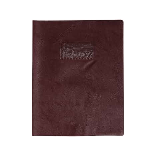 Protège-Cahier Calligraphe Opaque 24x32 Brun — Alpha 55 Maroc
