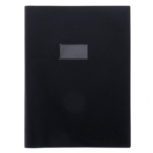 Protège-Cahier Calligraphe Sans Rabat Noir — Alpha 55 Maroc