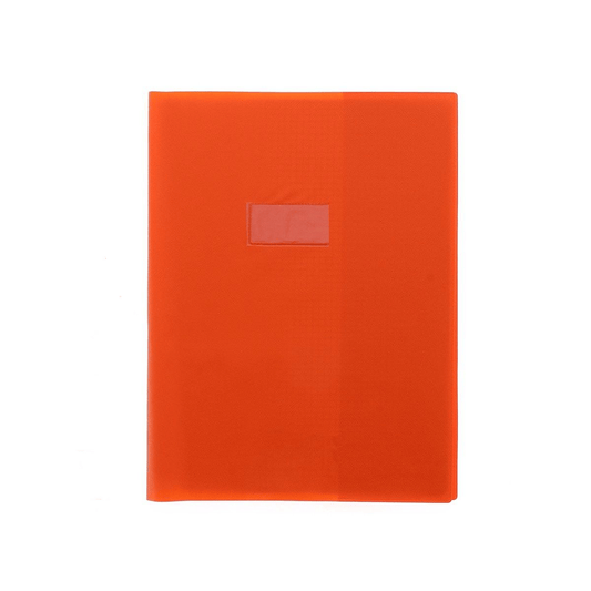 Protège-Cahier Calligraphe Sans Rabat Orange — Alpha 55 Maroc