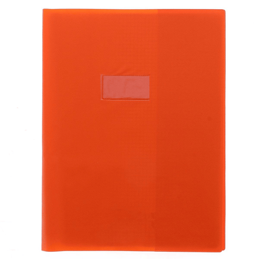 Protège-Cahier Calligraphe Sans Rabat Orange — Alpha 55 Maroc
