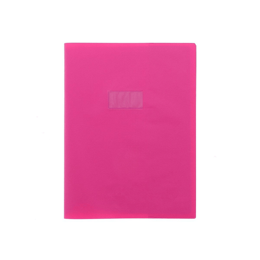 Protège-Cahier Calligraphe Sans Rabat Rose — Alpha 55 Maroc
