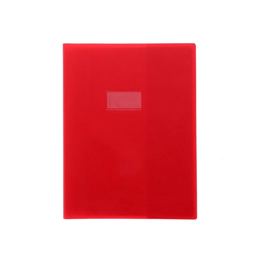 Protège-Cahier Calligraphe Sans Rabat Rouge — Alpha 55 Maroc