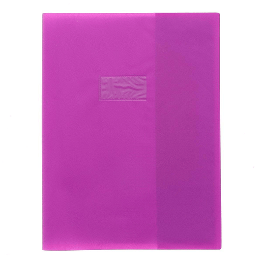 Protège-Cahier Calligraphe Sans Rabat Violet — Alpha 55 Maroc
