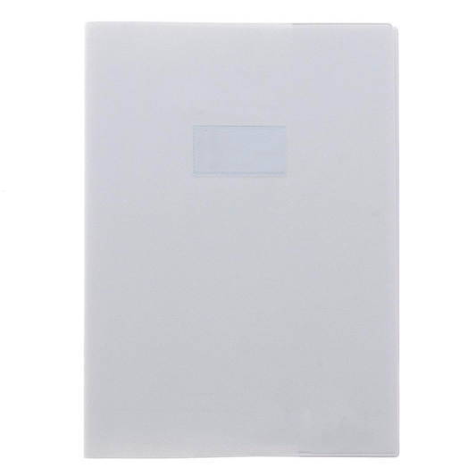 Protège-Cahier Calligraphe Synthétique Blanc — Alpha 55 Maroc