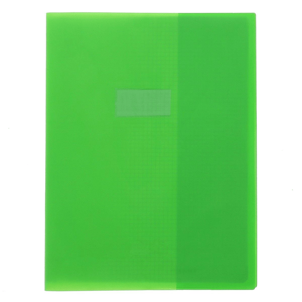 CALLIGRAPHE Protège-Cahier Synthétique Vert Clair 20/100