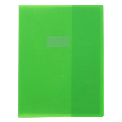 CALLIGRAPHE Protège-Cahier Synthétique Vert Clair 20/100