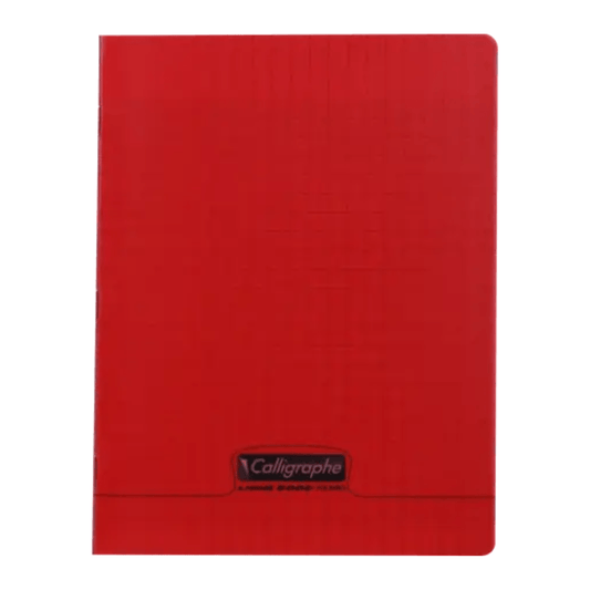 Cahier Piqué 8000 Polypro 96P Grands Carreaux — Alpha 55 Maroc