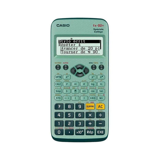 CASIO Calculatrice Casio fx-92+ Spéc Collège