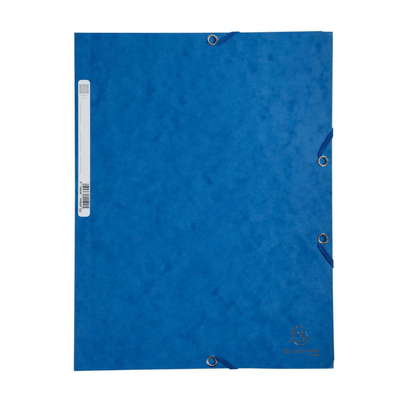 CLAIREFONTAINE Bleu Chemise à Rabats en Carton – Classement et Protection des Documents