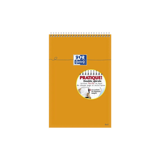 CLAIREFONTAINE Bloc-Notes Oxford 21x31,5 160 Pages 5x5 80g
