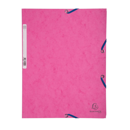CLAIREFONTAINE Rose Chemise à Rabats en Carton – Classement et Protection des Documents