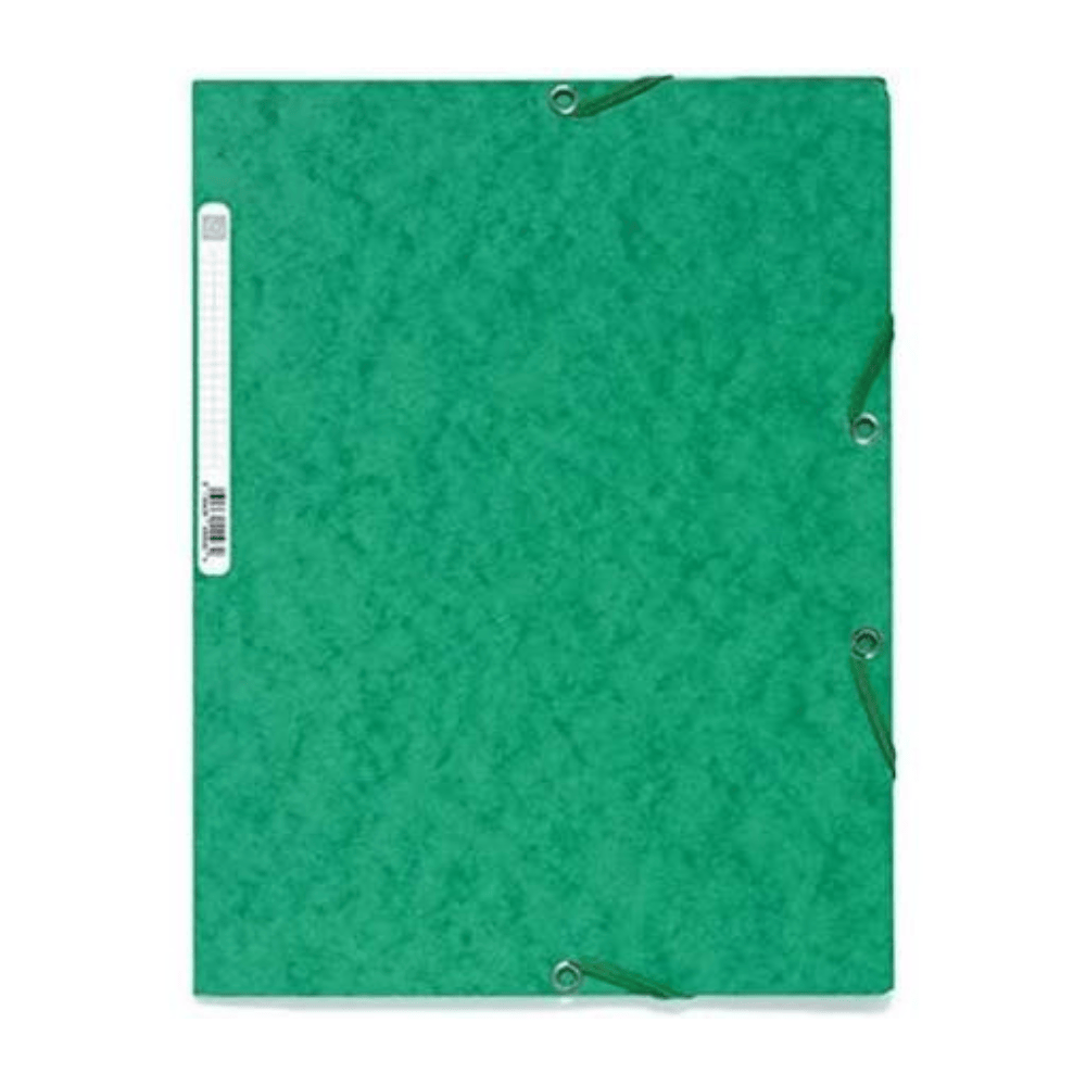 CLAIREFONTAINE Vert Chemise à Rabats en Carton – Classement et Protection des Documents