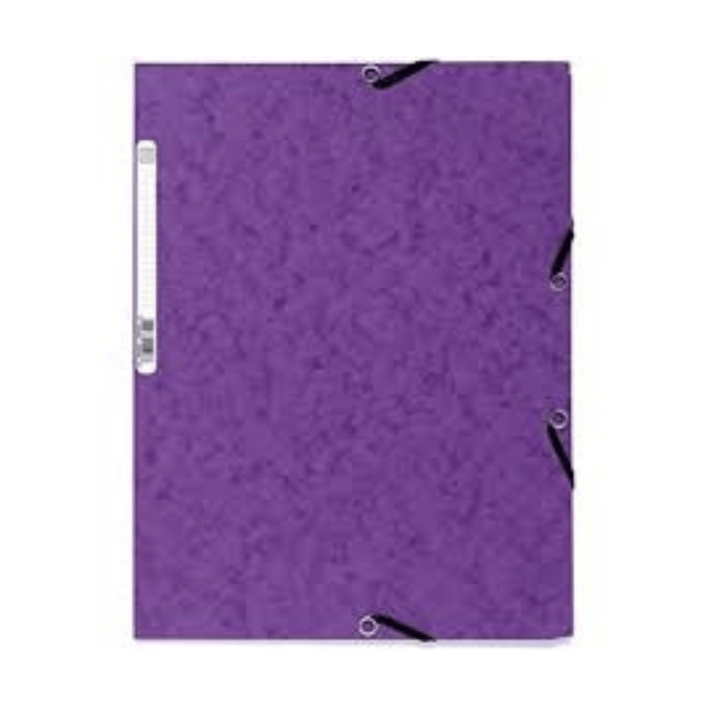CLAIREFONTAINE Violet Chemise à Rabats en Carton – Classement et Protection des Documents
