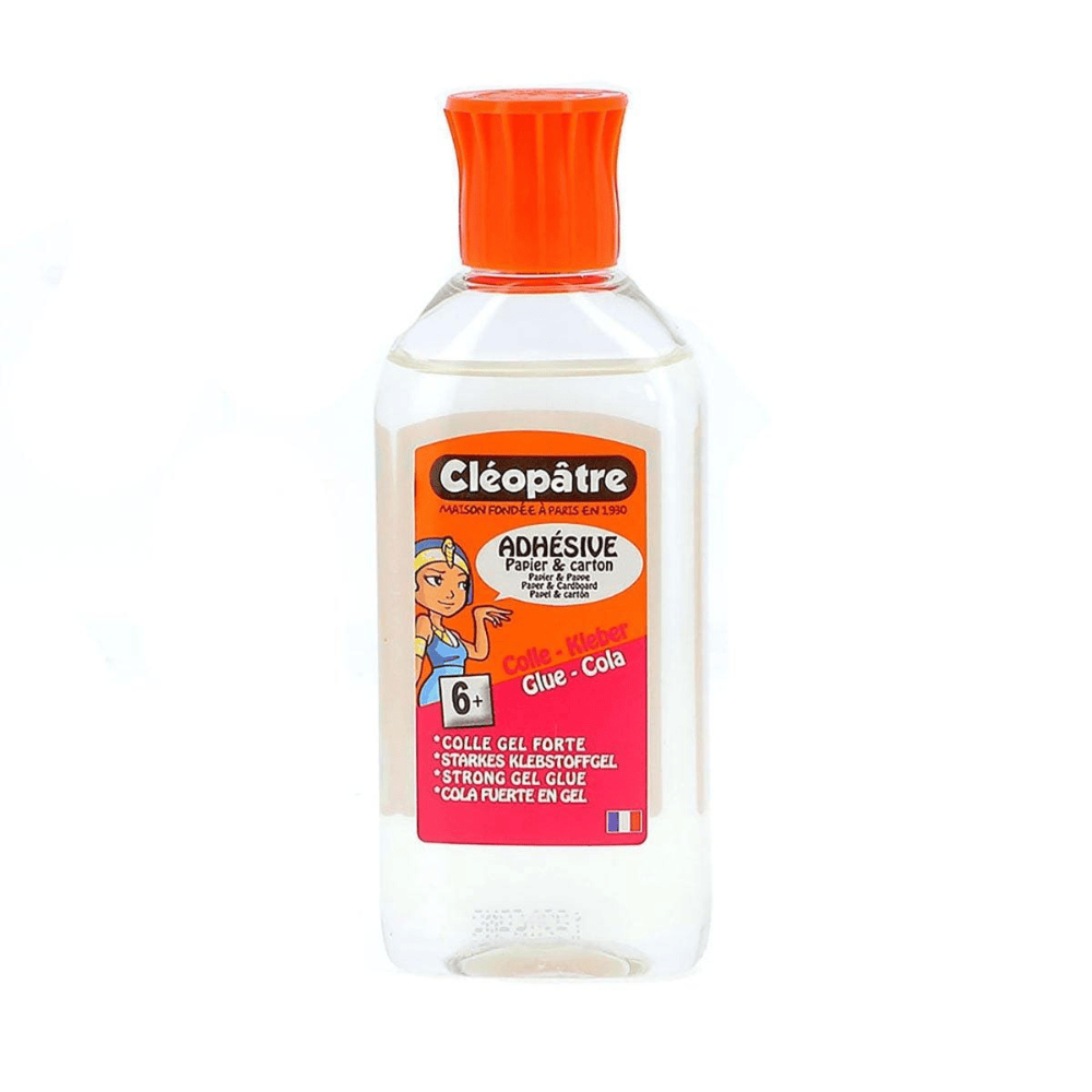 CLEOPATRE Colle Transparente 100 g AD125X – Collage Précis et Durable