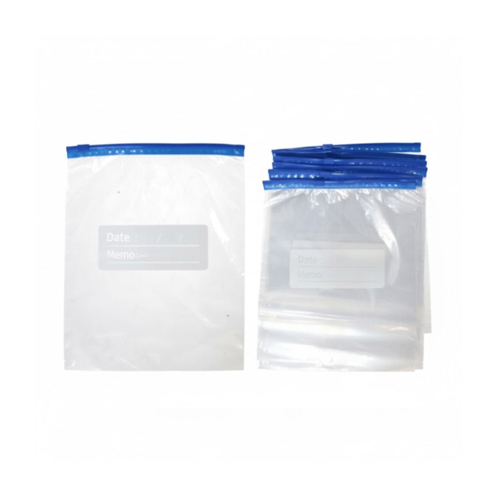 COOK CONCEPT Lot de 10 Sacs à Fermeture Zip – Rangement Hermétique