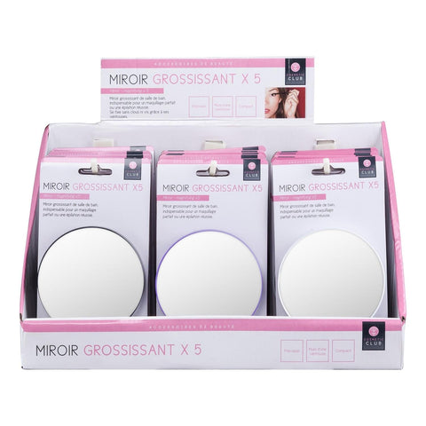COSMETIC CLUB Miroir grossissant x5