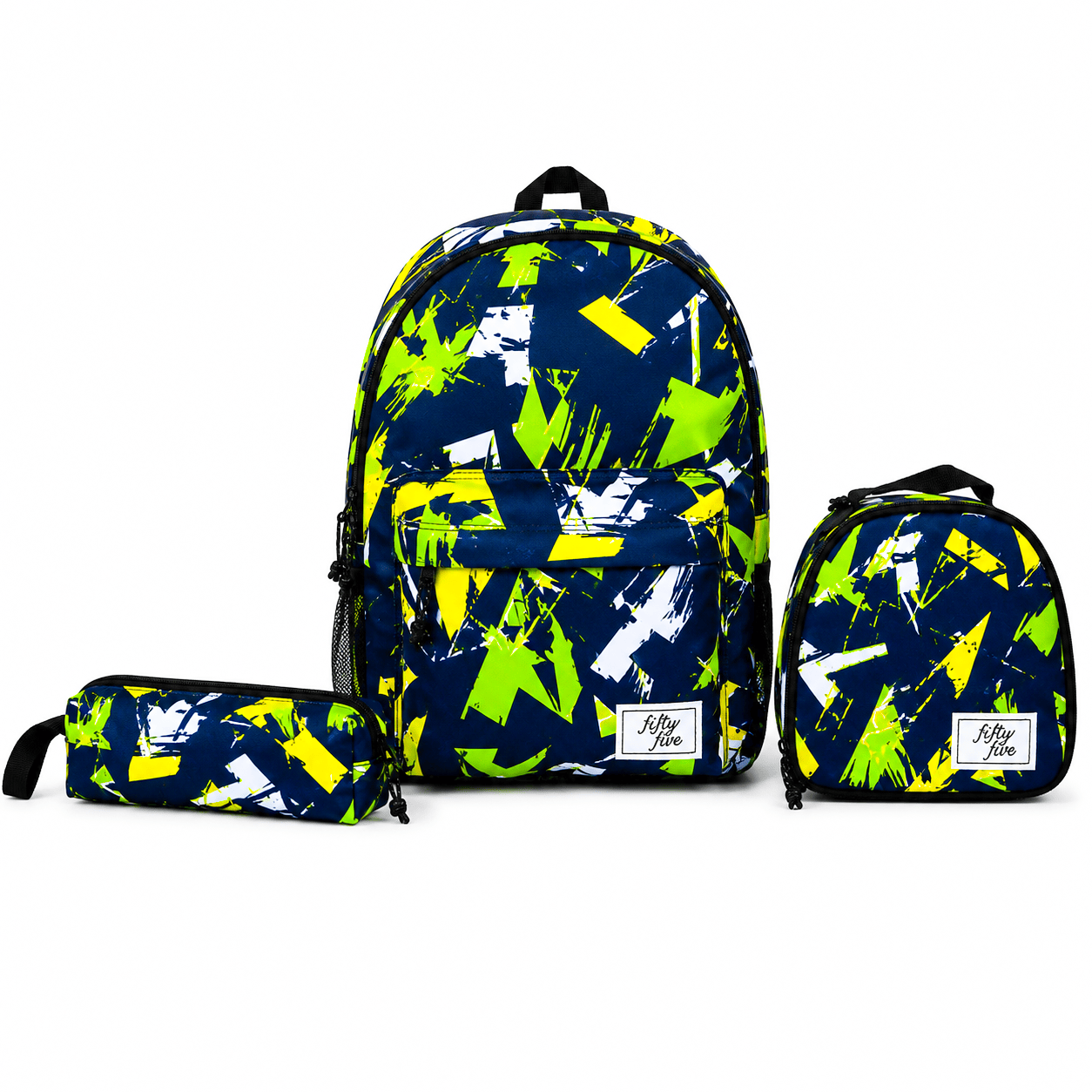 Eastpak Set Trio Sac à Dos Borné Imprimé Geo Graffiti