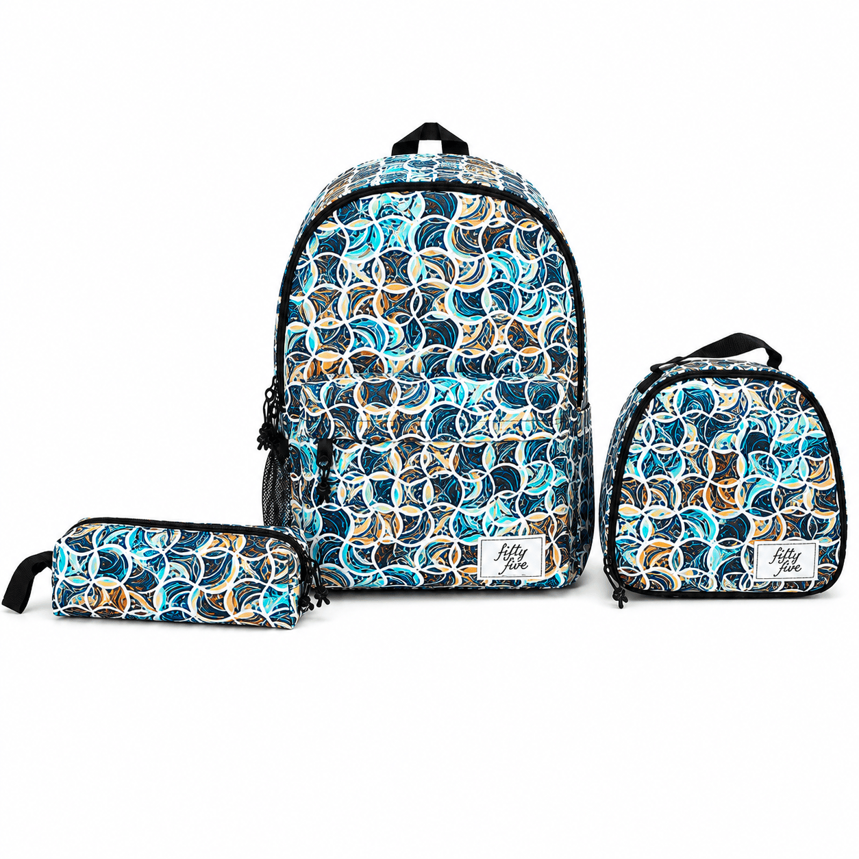 Eastpak Set Trio Sac à Dos Borné Imprimé Waves