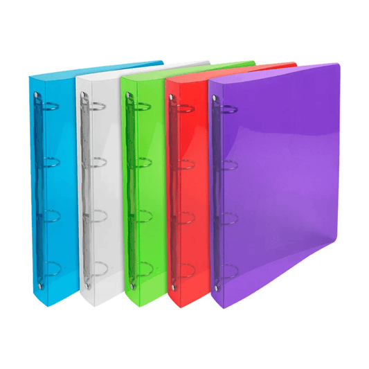 Classeur Polypropylène 4 Anneaux – Organisation et Protection des Documents — Alpha 55 Maroc