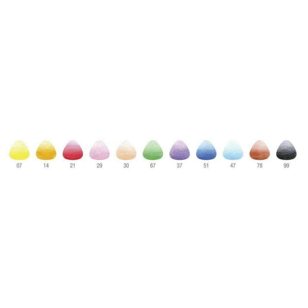 Faber-Castell FOURNITURES SCOLAIRES,COLORIAGE ET PEINTURE,Crayons de couleur Crayon couleur x12 tri