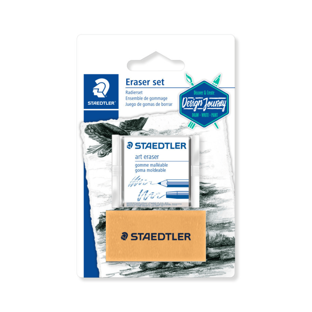 FABER-CASTELL Set de 2 Gommes Mie de Pain Staedtler