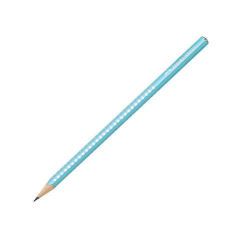 FABER-CASTELL turquoise Crayon graphite B Sparkle Pastel de FABER-CASTELL