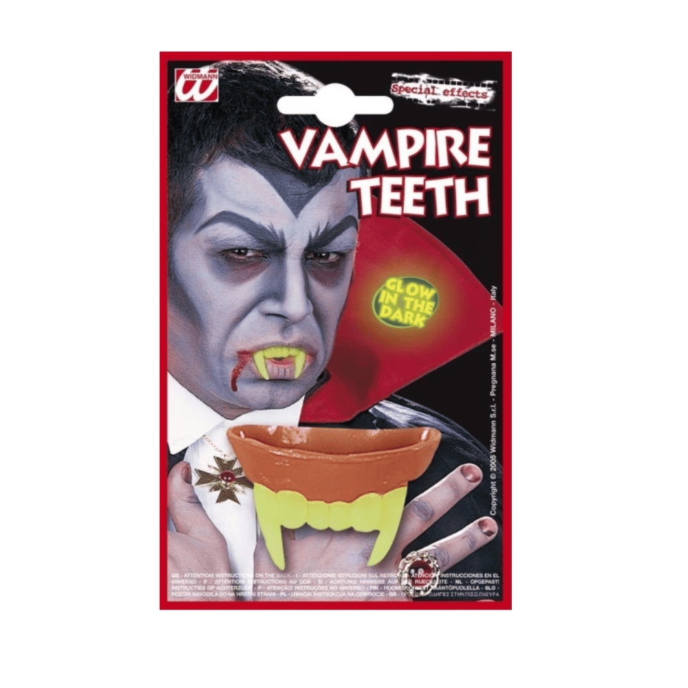 Goodmark Dentier Supérieur Glow in the Dark Halloween