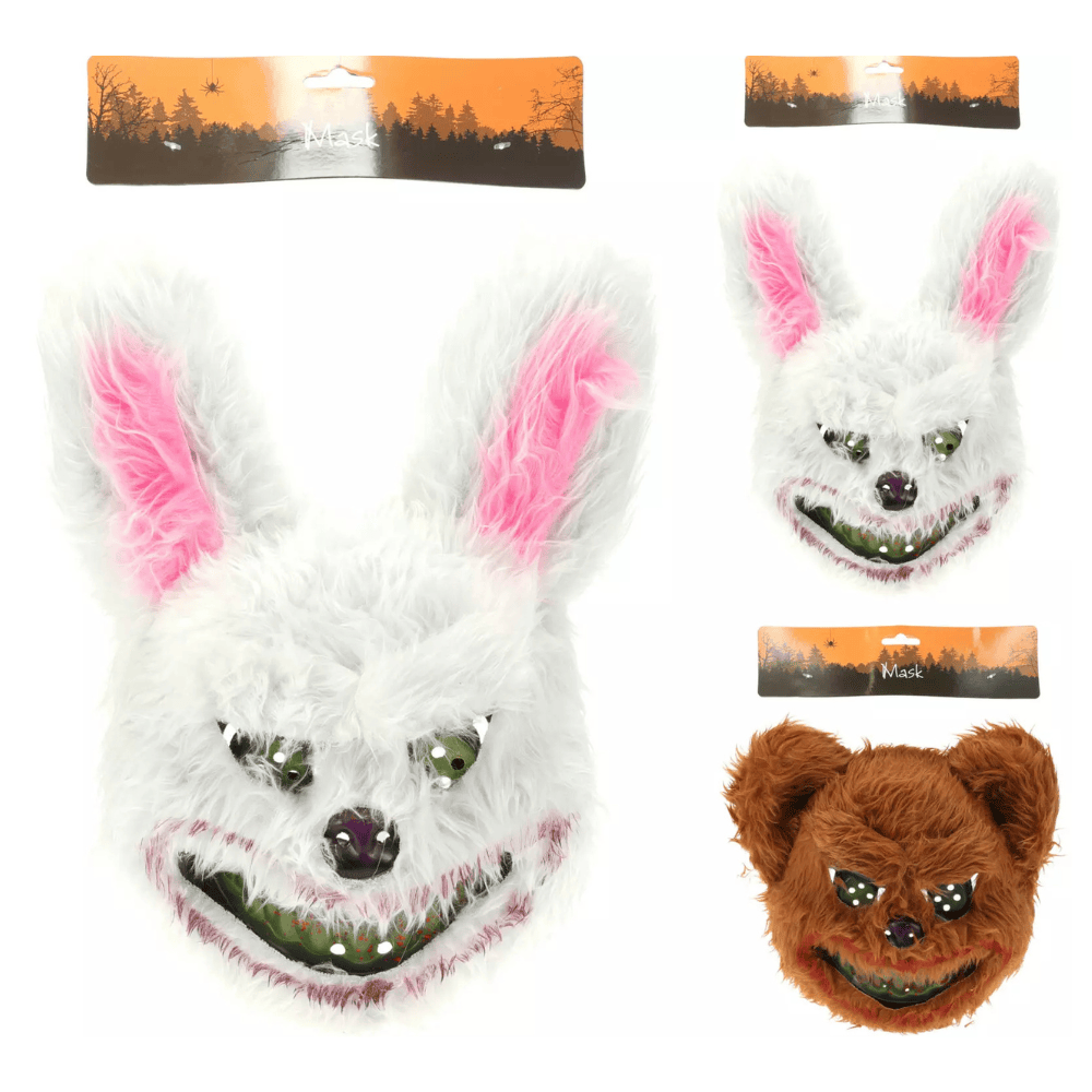 Goodmark Masque Rigide Peluche Enragée – Déguisement Halloween