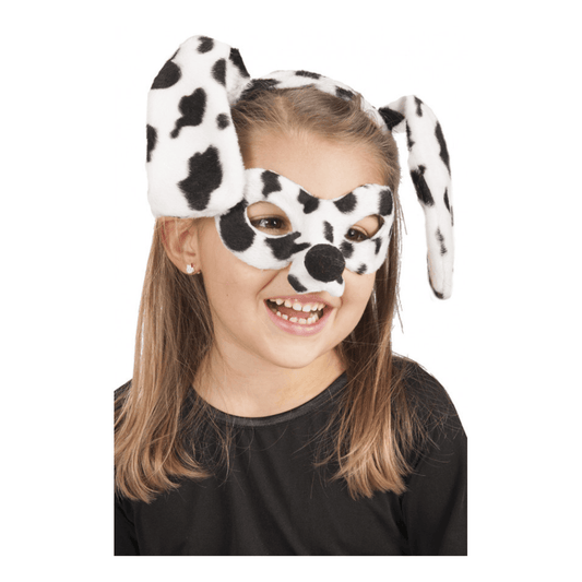 Goodmark Set Dalmatien Enfant 2 Pièces Oreilles & Loup – Déguisement