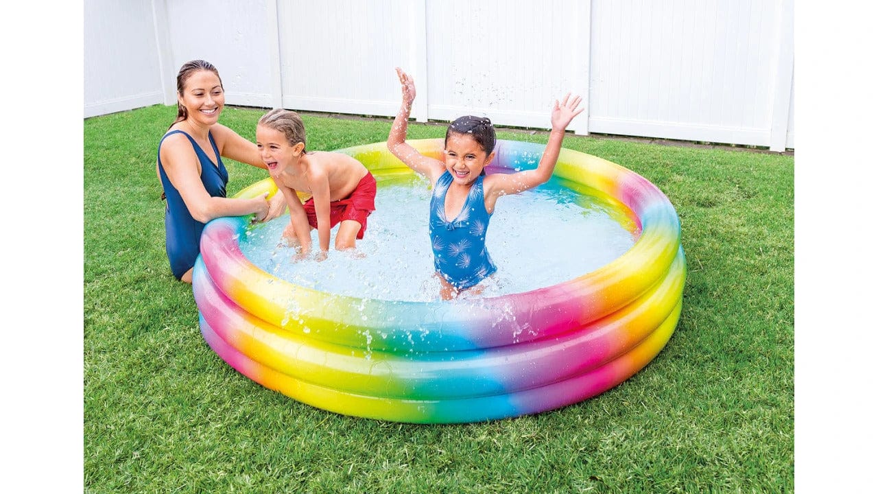 INTEX Intex, piscine gonflable Rainbow D168