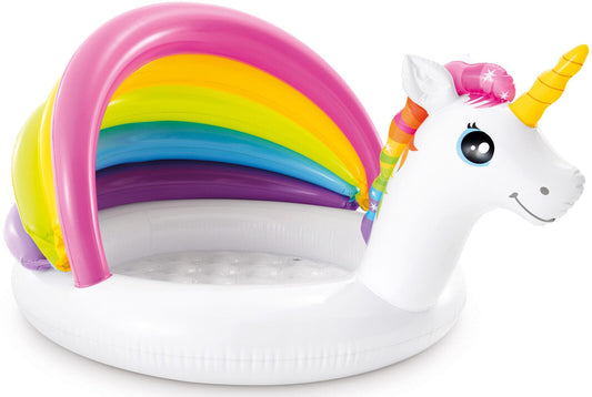 INTEX Intex, piscine gonflable Unicorne avec ombrelle 45 litres