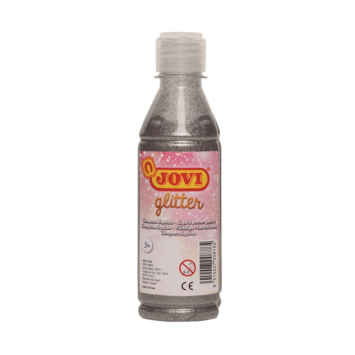 JOVI Argent Flacon de Gouache Glitter 250m de JOVI