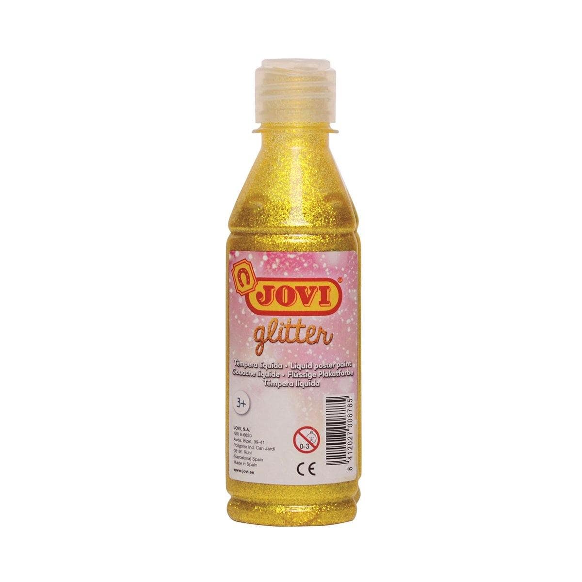 JOVI Jaune Flacon de Gouache Glitter 250m de JOVI