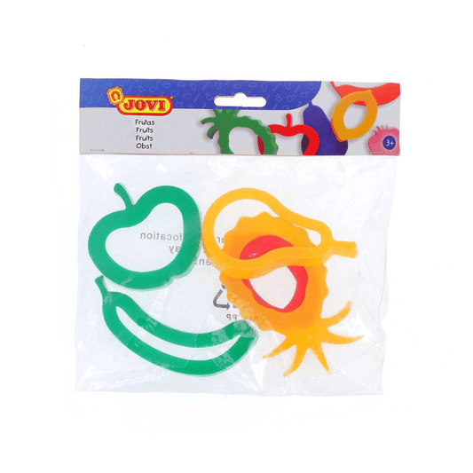 JOVI JOVI Set de 6 Moules Fruits pour Pâte à Modeler