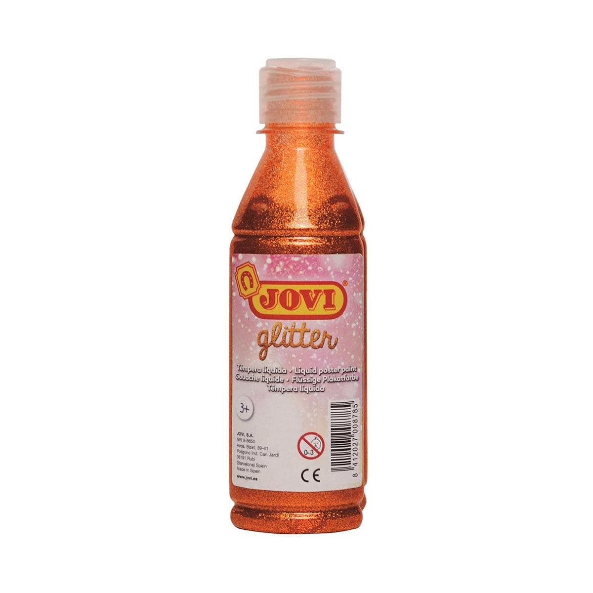 JOVI Orange Flacon de Gouache Glitter 250m de JOVI