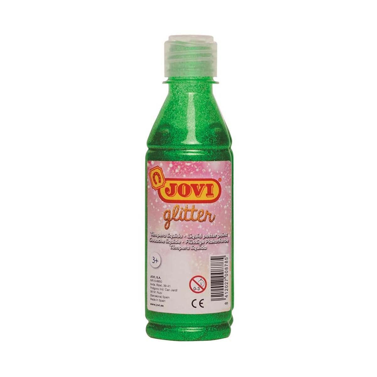 JOVI Vert Flacon de Gouache Glitter 250m de JOVI