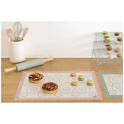 LILY COOK Tapis de cuisson en silicone macarons cookies