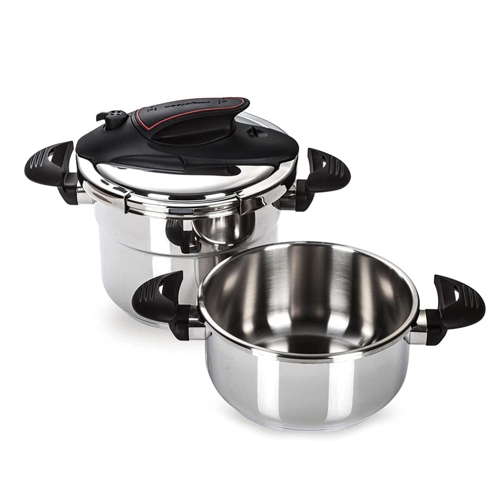 MAGEFESA Duo Cocottes Magefesa Prisma 4L + 6L – Inox & Rapidité