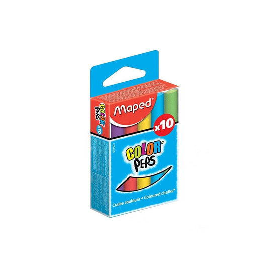 Maped Etui de 10 craies de couleur MAPED