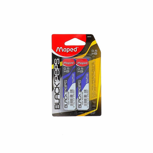 Maped Etui de mines Black'Peps 0,5 mm MAPED